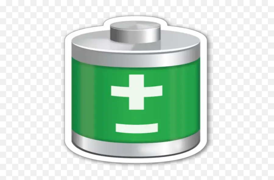 Big Emoji Stickers For Whatsapp - Battery Emoji Png,Peru Flag Emoji