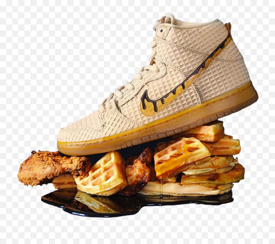 Chicken N Waffles Jordans Nike Jordans Freeto - Chicken Waffles Sneakers Emoji,Emoji Jordans