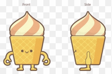 Ice Cream - Ice Cream Cone Emoji,Ice Cream Emojis