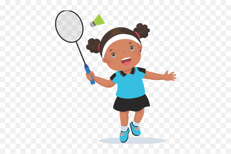Badminton Cartoon Png 7 Png Image - Playing Badminton Cartoon Png Emoji,Badminton Emoji