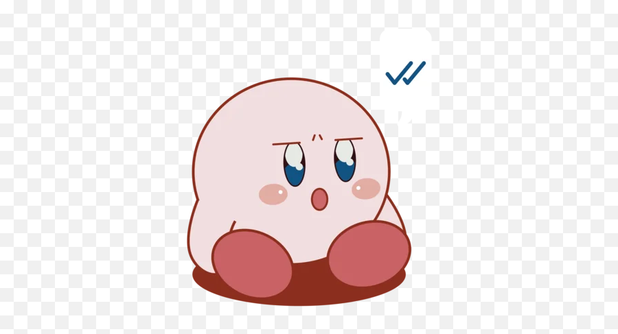 Kirby Stickers For Whatsapp - Cartoon Emoji,Emoji Macaroon