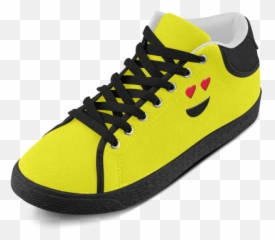 Emoticon Heart Smiley Womenu0027s Chukka Canvas Shoes Model 003 ID D351856 - Cookies On Emoji