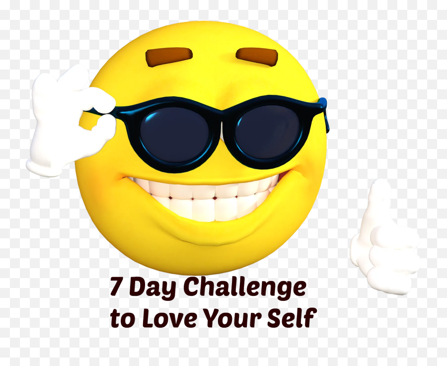 7 Day Challenge To Love Your Self Danielle Bernock - Smiley Emoji,Hopeful Emoticon
