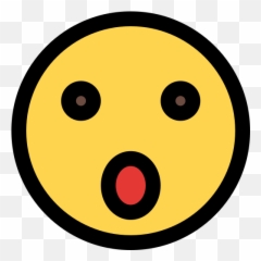 Shock - Circle Emoji