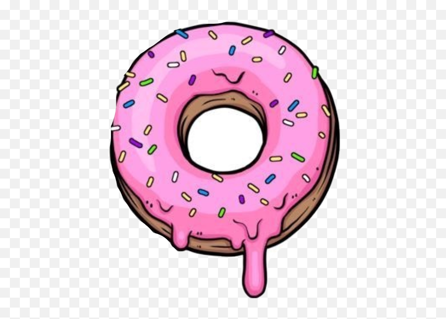 Popular And Trending Donut Stickers On Picsart - Sticker Donut Emoji,Donut Emoji Png