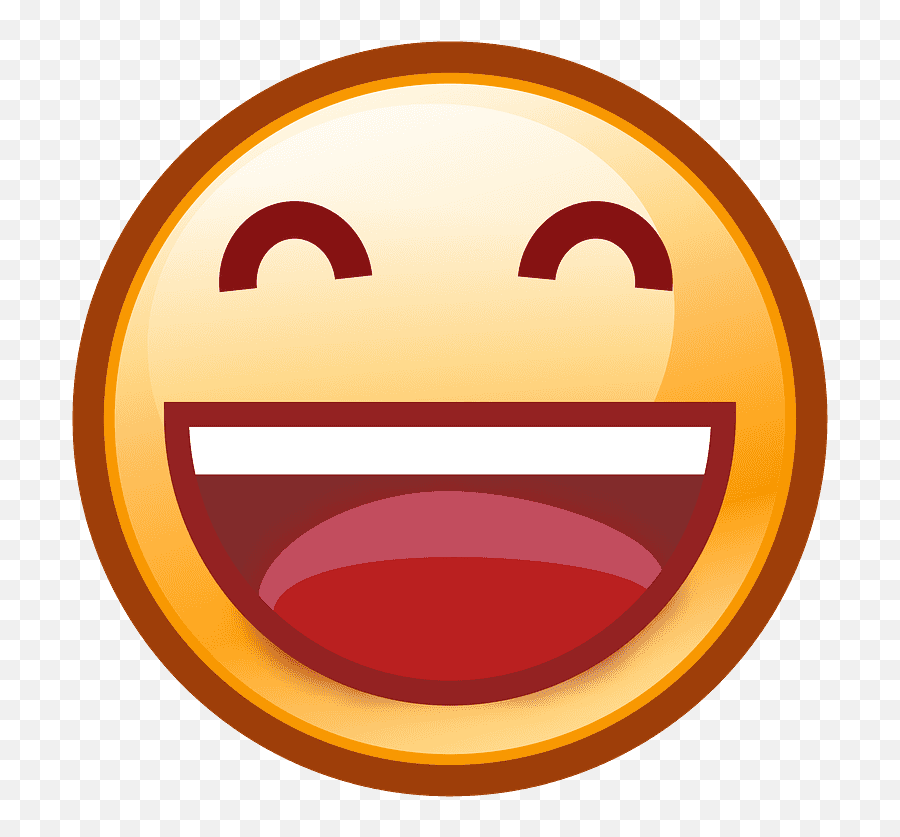 Grinning Face With Smiling Eyes Emoji - Emoji,Emoji Big Eyes Red Cheeks