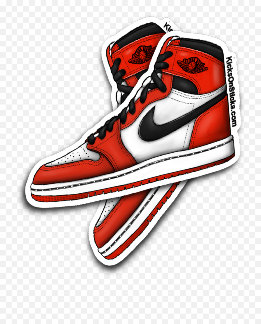 Nike Air Jordan I Clipart - Jordan 1 Clipart Emoji,Emoji Shoes Jordans