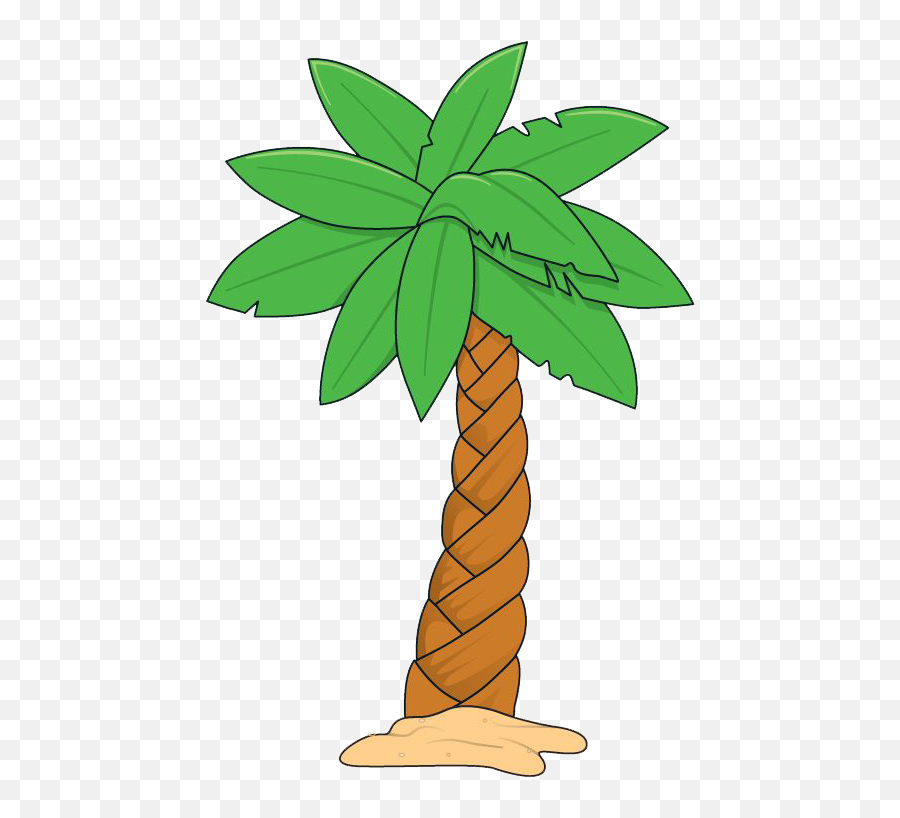 Download A Snake In The Grass And Demon In The Palm Tree - Palm Tree Clip Art Emoji,Snake Emoji Png