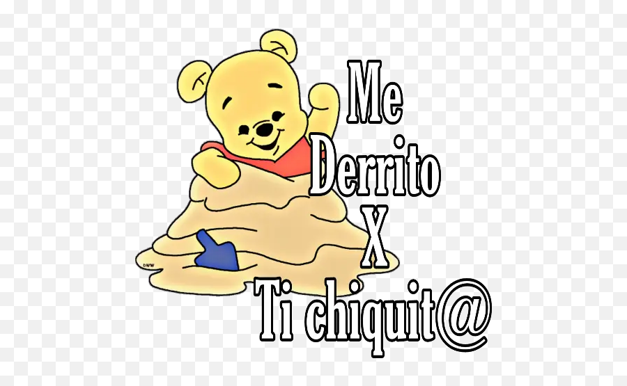 Winnie - Pooh Versión 2 Stickers For Whatsapp Happy Emoji,Pooh Emoji