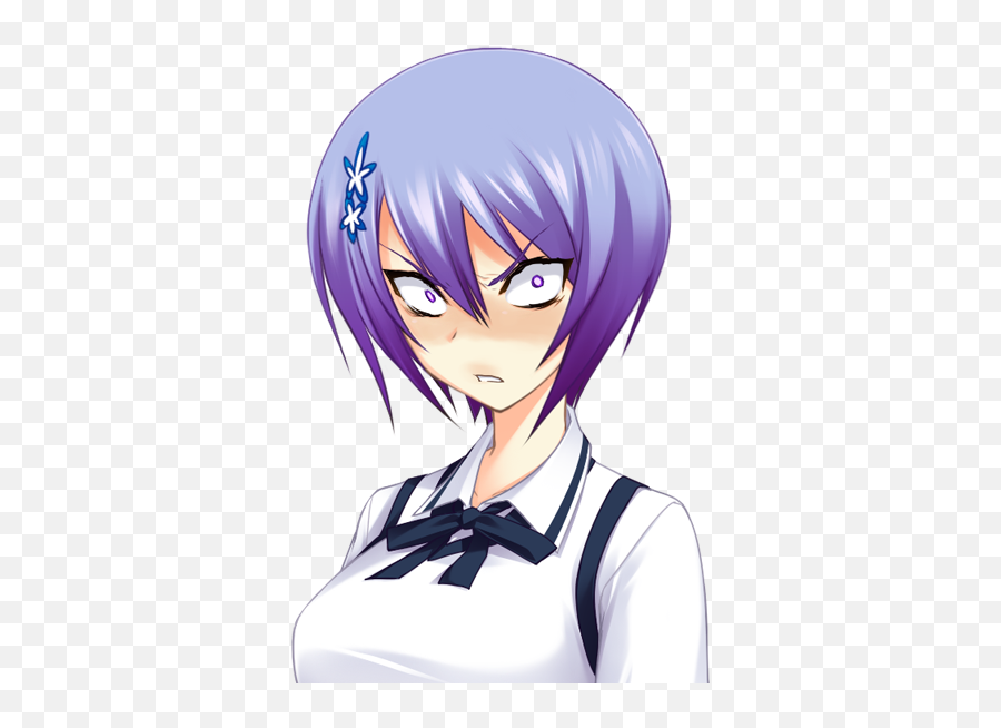 Add Your Face Or Your Waifuu0027s To Fuwa Forever - The We Anime Death Glare Emoji,Smug Japanese Emoticon
