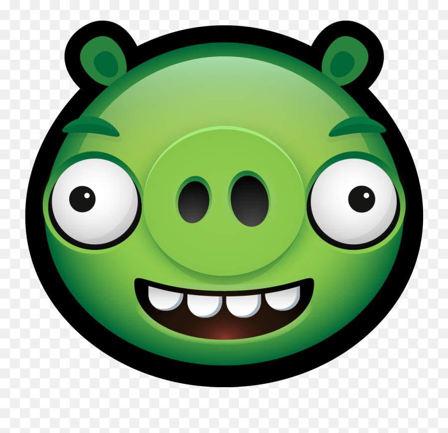 Angry Birds Pig Png Picture - Angry Birds Pig Face Emoji,Pigs Emoticons