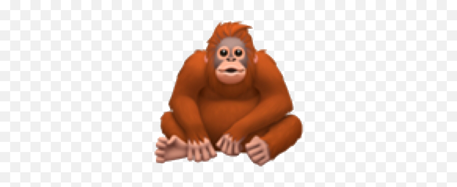 Emoji Orangutan Appleemoji Monkey - Uh Oh Stinky Emoji,Ape Emoji