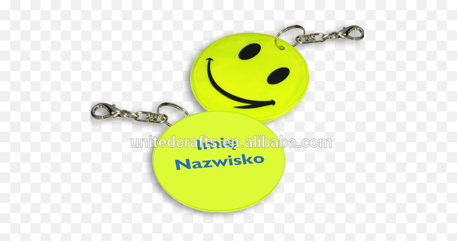 Emoji Face Smile Reflective Keychain - Keychain,Fridge Emoji