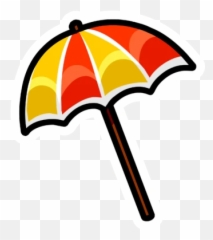 List Of Pins - Umbrella Beach Png Clipart Emoji