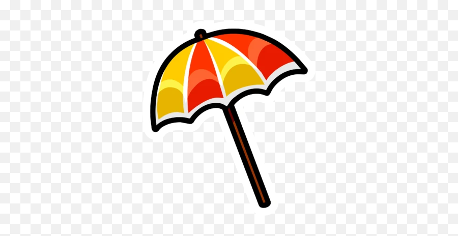 List Of Pins - Umbrella Beach Png Clipart Emoji,Microphone Box Umbrella Emoji