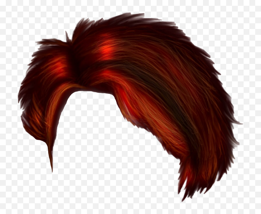 Red Short Hair Pixie Hair Redhair Red - Short Red Hair Png Emoji,Emoji Haircut