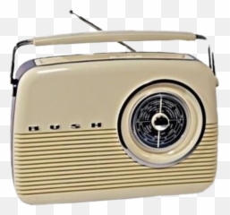 Radio Vintage Yellow Gold Png Bees Music Aesthetic Mood - Bush Retro Radio Cream Emoji,Radio Emoji