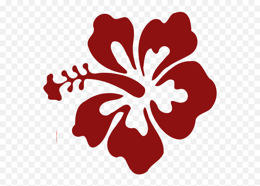 Pin - Hibiscus Clip Art Emoji,Hawaiian Emojis