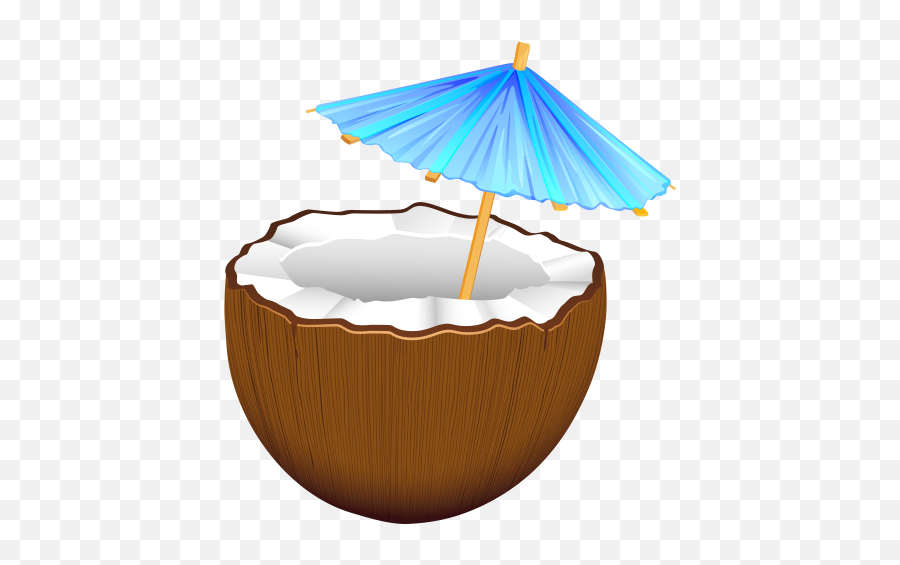 Coconut Drink Clipart - Coconut Drink Clip Art Emoji,Palm Tree Drink Emoji