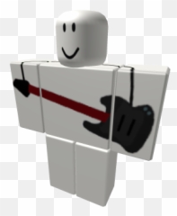 Red And Black Electric Guitar - Roblox White Bikini Top Emoji