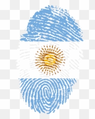 Fingerprint Argentina Flag Football Soccer Worldcup Fte - Challenges Of Digital India Emoji,Argentina Flag Emoji