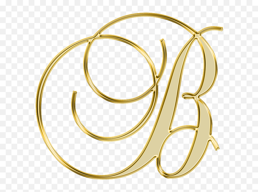 Free Letter B Alphabet Images - Transparent B Emoji,Gold Emoji Keyboard