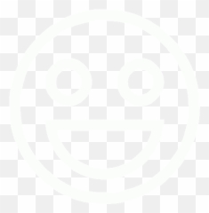 White Emoticon 53 Icon - Happy Symbol Png White Emoji,Eye Emoticon