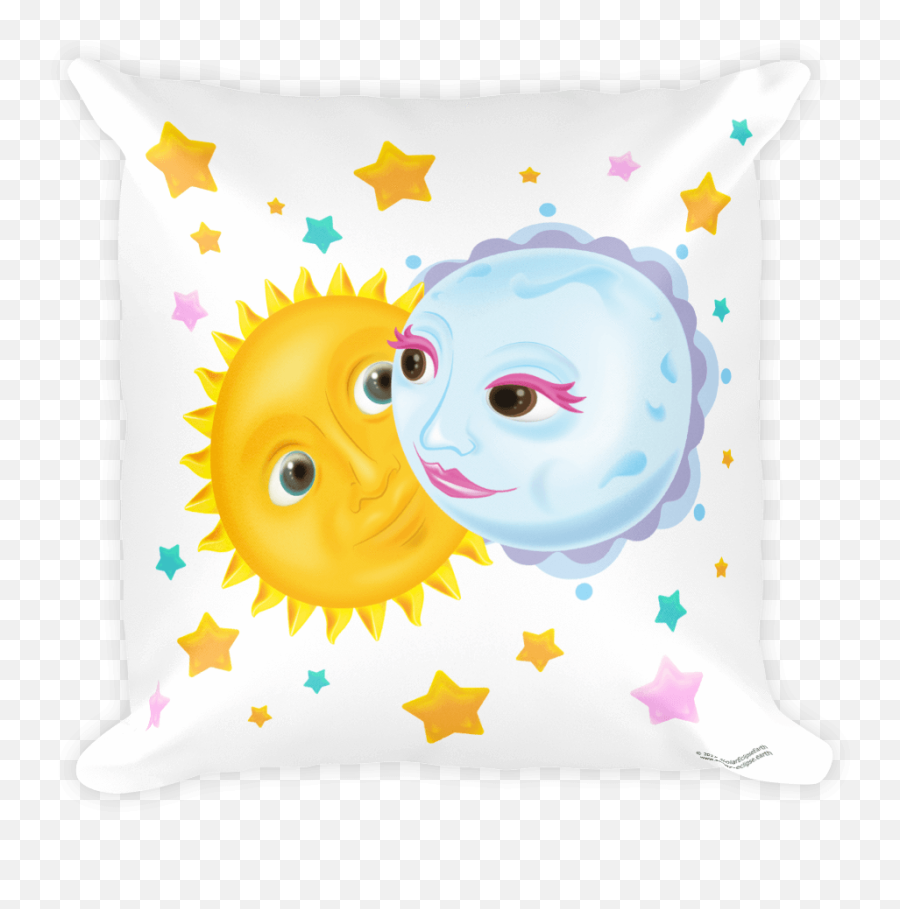 Solar Eclipse Throw Pillow - Cushion Emoji,Eclipse Emoji