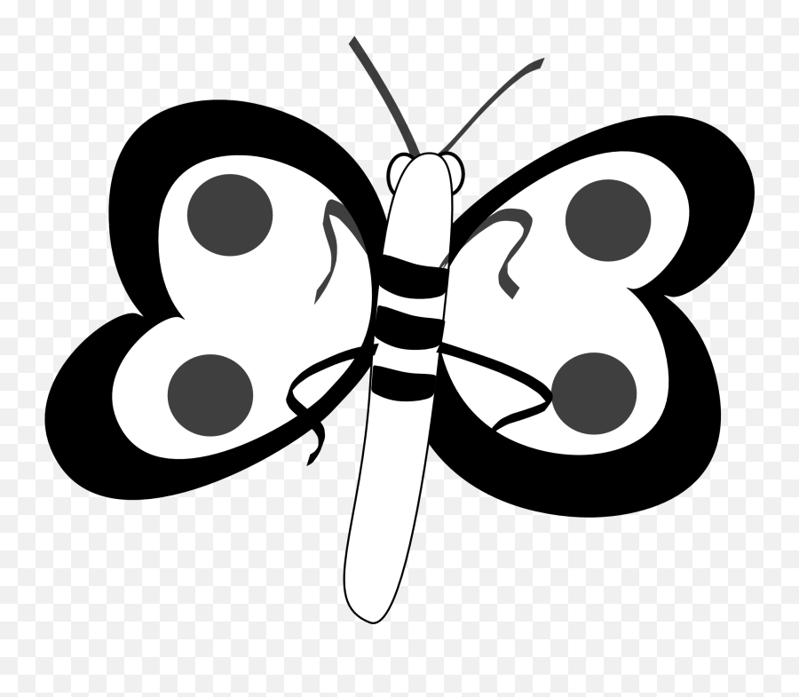 Moth Clipart Svg Moth Svg Transparent - Butterfly Clip Art Black And White Emoji,Moth Emoji