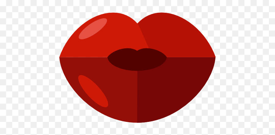 Love Kiss Romantic Lips Femenine Body Part Valentines - Love Emoji,Valentines Emoji