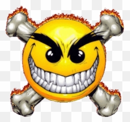 Top Skulls Stickers For Android Ios - Evil Ernie Smiley Face Emoji,Skull Emoticon