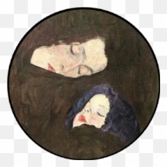 Famous Paintings Stickers For Whatsapp - Klimt Mother With Children Emoji,Emoji Paintings