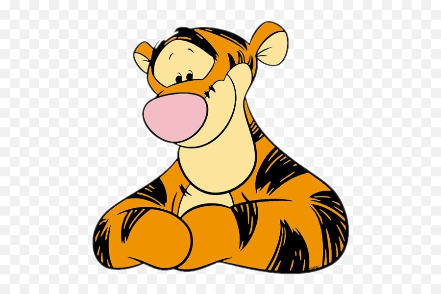 Tigro Winniethepooh Face Emoji Cartoon - Tiger Winnie The Pooh Clipart,Emoji Animation