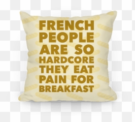 Pain For Breakfast Pillows LookHUMAN - Cushion Emoji