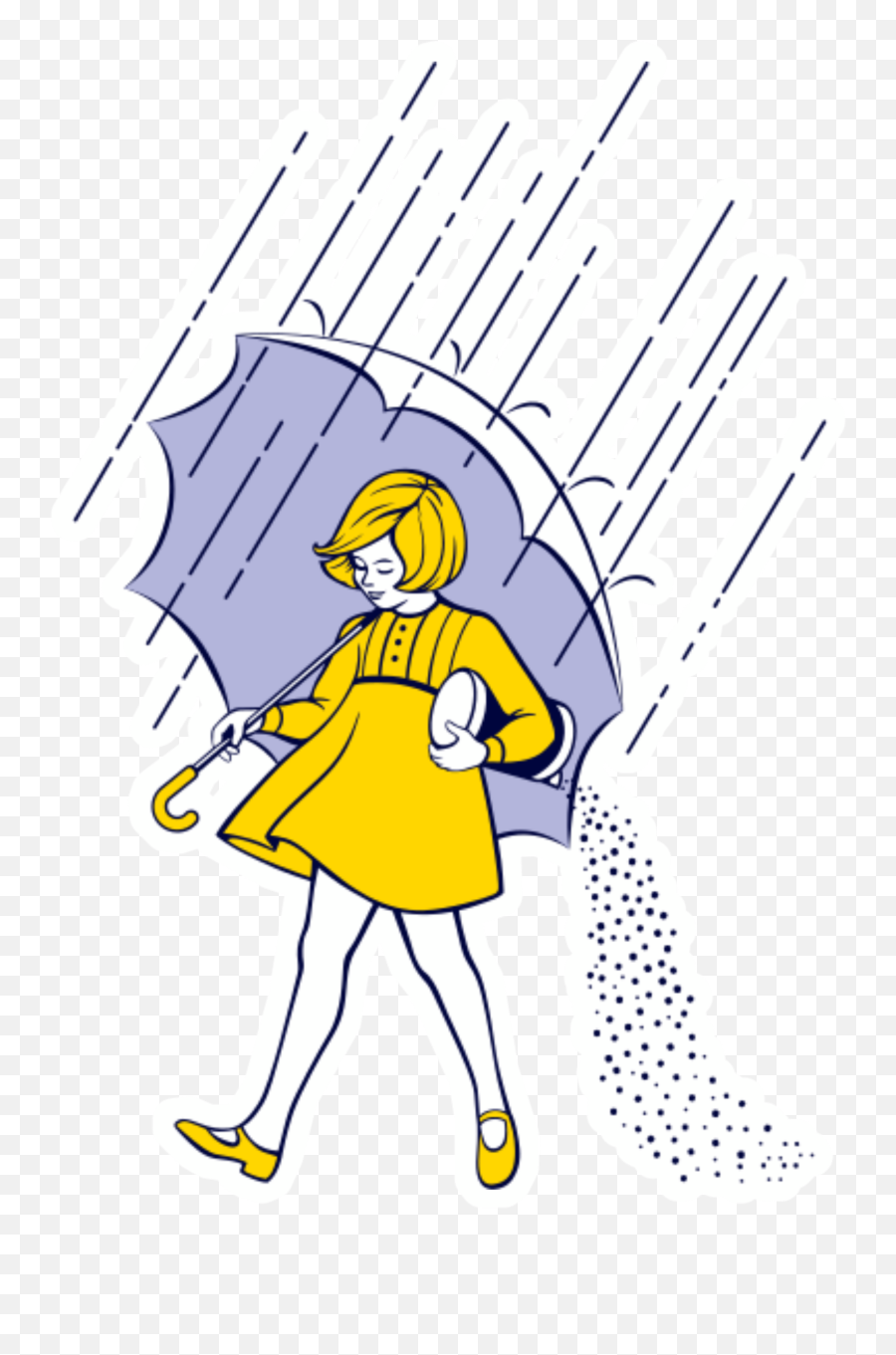 The Newest Salty Stickers On Picsart - Morton Salt Girl Emoji,Lacrosse Stick Emoticon