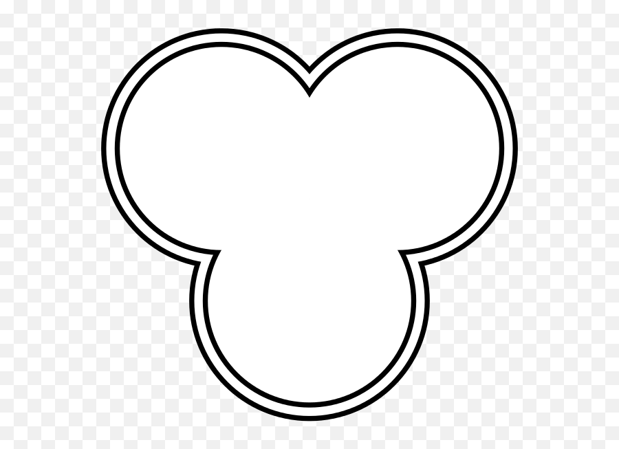 Trefoil - Trefoil And Triangle Emoji,Double Hearts Emoji