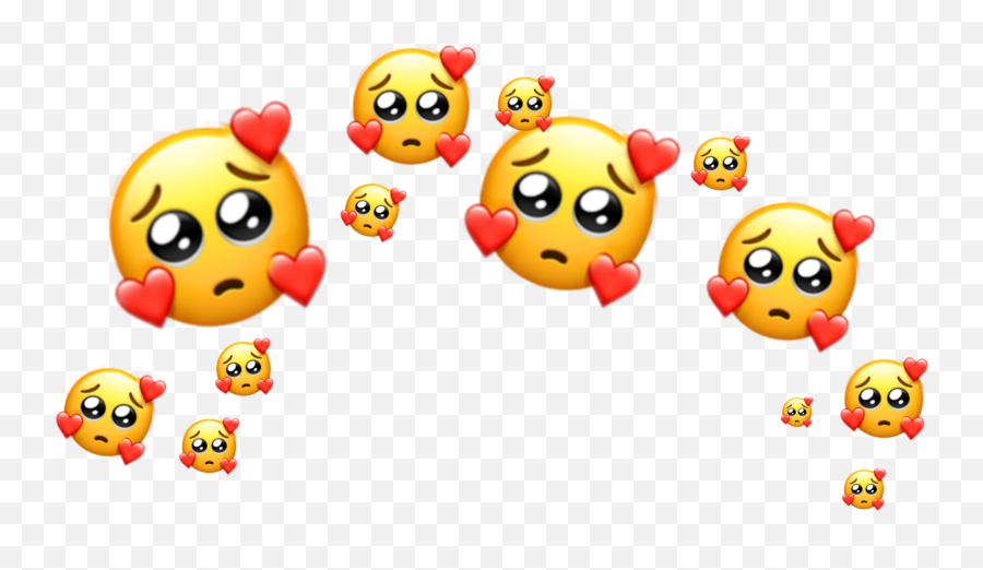 Flowercrown Emoji Sticker - Happy,Uwu Emoji