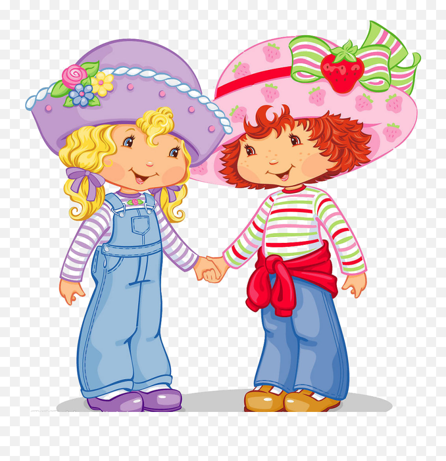Good Clipart Friendship Love Good Friendship Love - Original Lemon Meringue Strawberry Shortcake Emoji,Best Friend Emoji