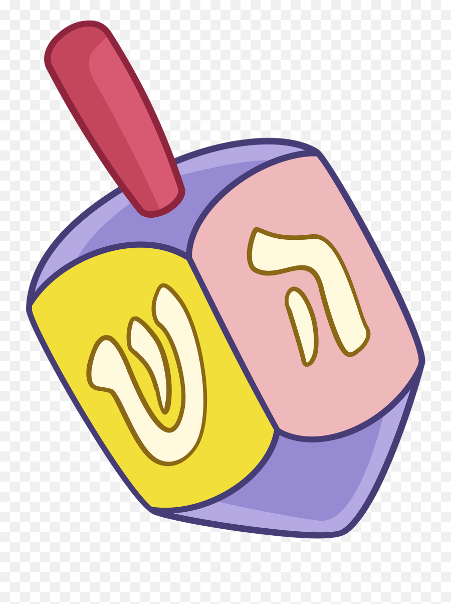 Dreidel Clipart - Language Emoji,Dreidel Emoji