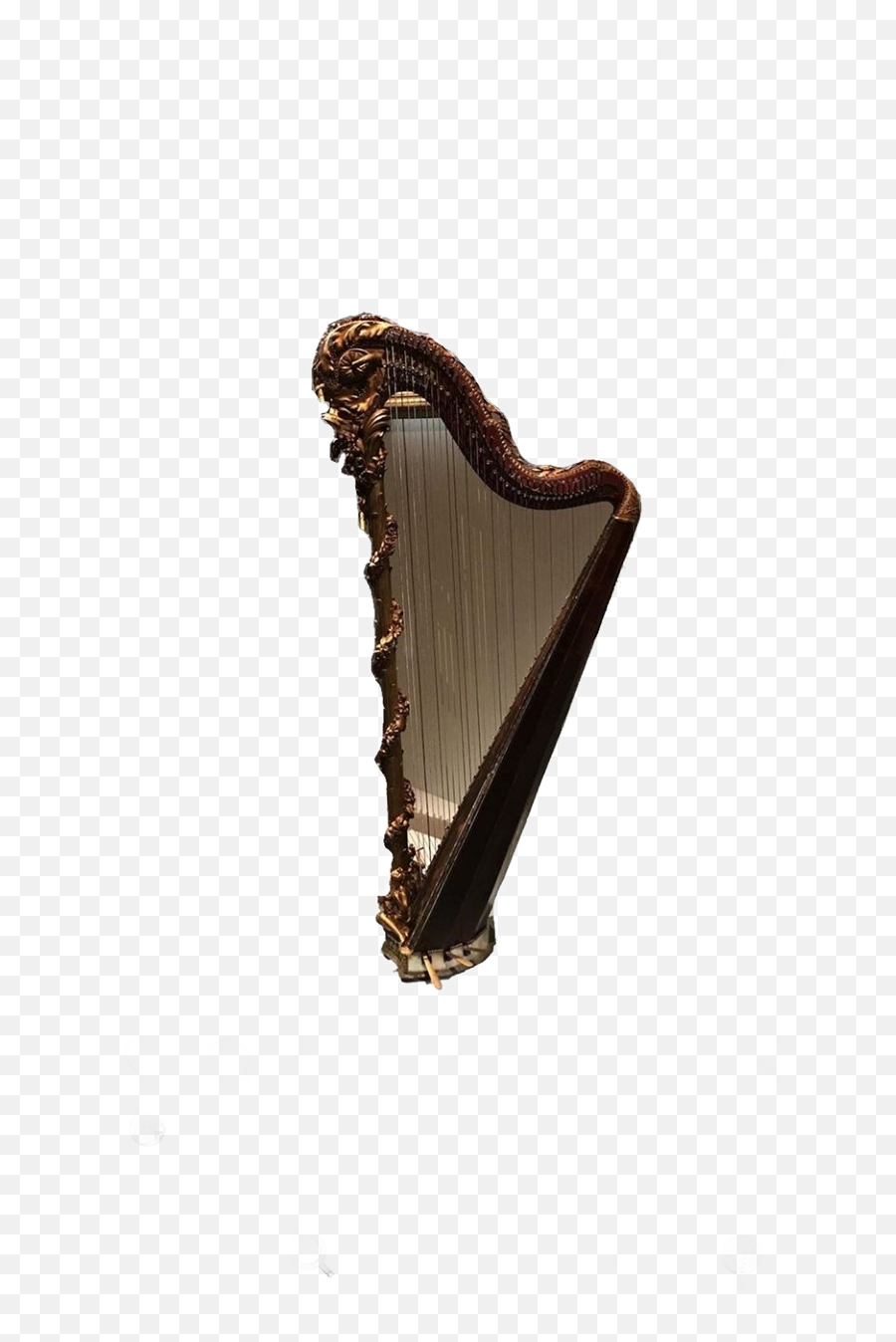 Harp Aesthetic Music Sticker - Traditional Emoji,Harp Emoji
