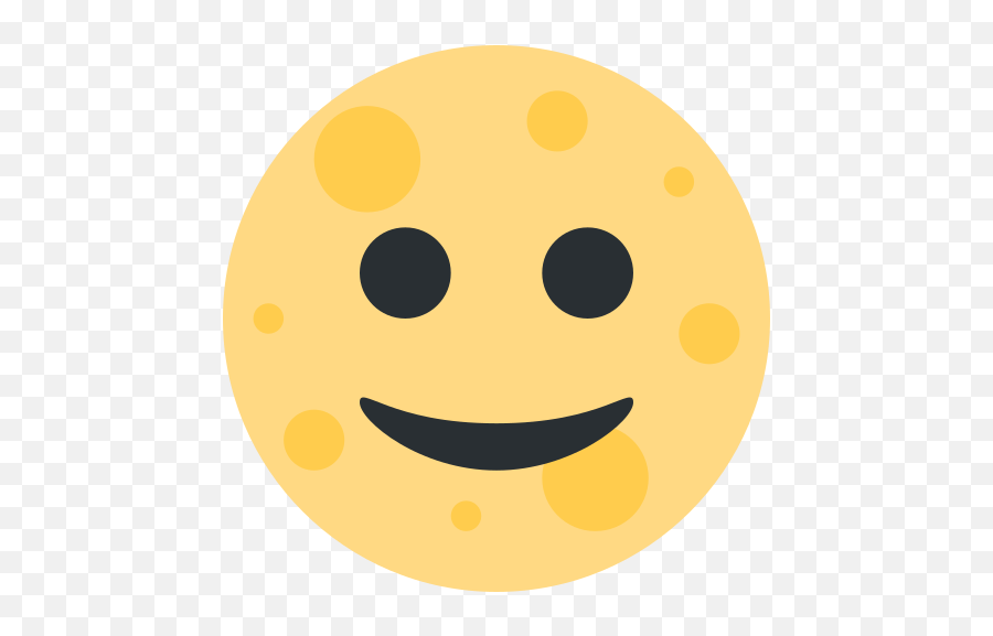 Full Moon Face Emoji Meaning With Pictures - Emoji Moon With Face,Moon Emoji