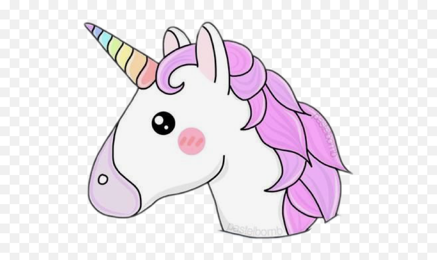 Unicorn Clipart Emoji - Png Emoji Unicorn,Unicorn Emoji