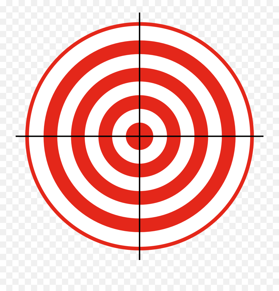 Sight Aim Png - Transparent Bullseye Target Emoji,Two Emoji