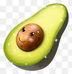 Avocado Sticker Challenge - Avocado Transparent Gif Emoji,Eggplant Emoji Gif