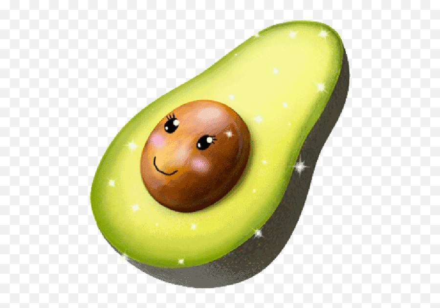 Avocado Sticker Challenge - Avocado Transparent Gif Emoji,Eggplant Emoji Gif