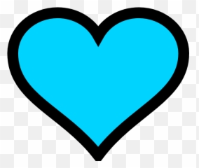 Turquoise Heart Emoji Blue Clip Art - Blue Heart Emoji,Blue Heart Emoji