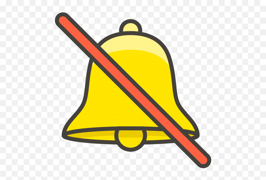 Download Bell With Slash Emoji Icon - Icon,Slash Emoji