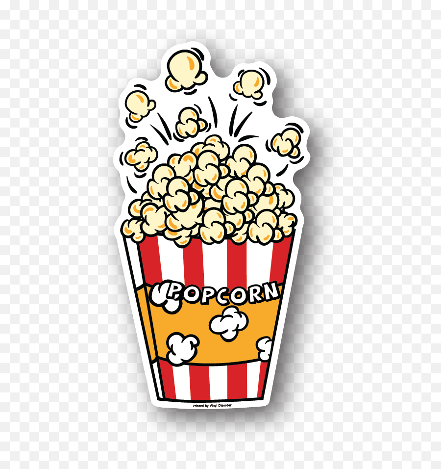 Aesthetic Stickers Emoji Stickers - Popcorn Sticker,Netflix And Chill Emoji