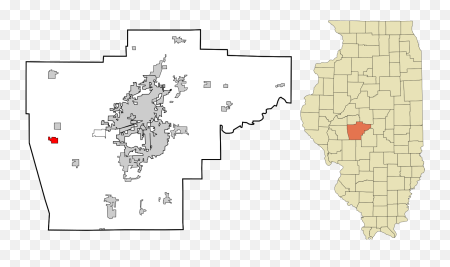 Sangamon County Illinois Incorporated - Atlas Emoji,Illinois Emoji