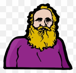 Leo Tolstoys Vector Drawing - Clipart Emoji